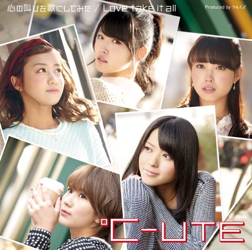 Kokoro no sakebi wo uta ni shite mita/Love take it all (Type A) [CD+DVD]