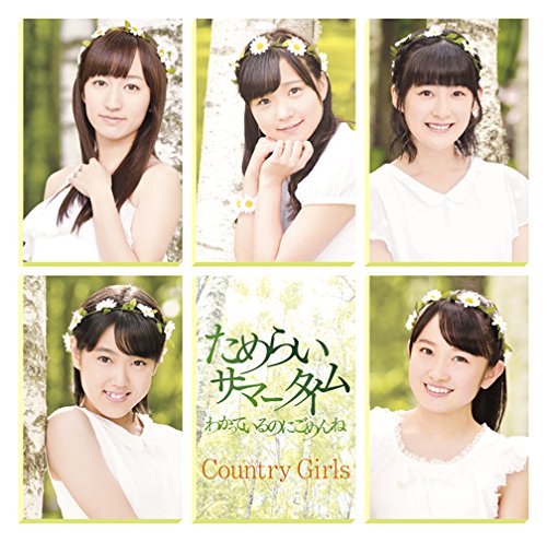 Wakatte iru no ni gomenne/Tamerai Summertime (Type B) [CD+DVD]