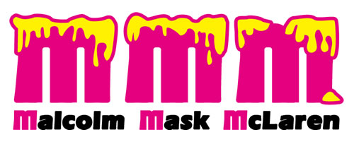 Malcolm Mask McLaren logo