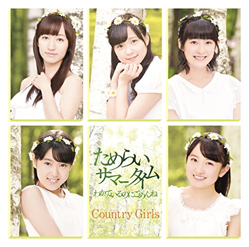 Wakatte iru no ni gomenne/Tamerai Summertime (Type B) [CD+DVD]